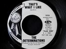 The DETERMINATIONS That's What I Like Nr MINT northern SOUL 2-sider '67 promo 45