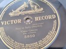 Gene Greene 78rpm Single 10-inch Victor Records #5850 Stay in Italy