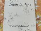DEATH IN JUNE FLOWERS OF AUTUMN WHITE LP