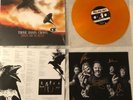 Those damn crows murder and the motive very rare orange vinyl & signed card mint