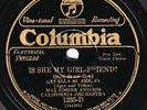 Columbia #1235D: Max Fisher O-Is She My Girl-Friend/Fred Rich-Head Over Heels E-