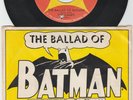 BATMAN ROCKABILLY 45 w PICTURE SLEEVE -  CAMPS  -  BATMOBILE  - HEAR 1965 CAMEO