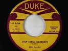R&B Soul 45 - Miss LaVell - Stop These Teardrops - Duke