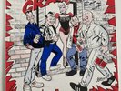 The Crack In Search Of….. Vinyl Album Link Records LP073 1989 Punk Oi  Skinhead
