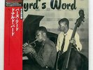 DONALD BYRD BYRDS WORD SAVOY KIJJ2002 JAPAN PROMO OBI VINYL LP