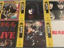 [6 titles] Kiss - Various Japan vinyls w/RARE Yellow OBI