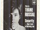 THANE RUSSAL**SECURITY**MOD**BEAT**DANCER**THE CBS LABEL**LISTEN TO IT