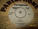 BOYD BENNETT Move / Click clack UK parlophone demo Rock n Roll w/Parl.sleeve