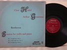 Philips A 00400 L Beethoven Violin Sonata Arthur Grumiaux Clara Haskil NM ED1 LP