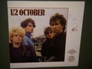 U2 - OCTOBER LP - FULLY SIGNED / AUTOGRAPHED COVER 1980's Bono THE EDGE + 2
