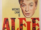Alfie (1966) Original vintage linen backed Australian daybill  movie poster