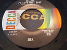 SILK falling in love isn't easy DECCA 32829 rare SOUL 45 top NM in co. sleeve