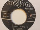 HEPTONES Party Time COXSONE Black Label + Early Press Reggae 7