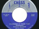 MUDDY WATERS - Diamonds At Your Feet / Dont Go No Farther -CHESS- Blues R&B 45