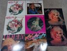 8 Dolly Parton LP lot, Burlap & Satin Great Balls Of Fire ,Rainbow