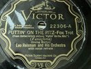 Leo Reisman 78 Puttin' On The Ritz / Nat Shilkret Vagabond 1930 Victor #22306