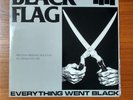 Everything Went Black by Black Flag (Record, 1987) double album SST 015