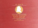 BACH 6 sonatas violin harpsichord SUK - RUZICKOVA French BoxSet 2LP ERATO  Mint