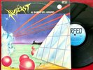 ALVACAST - AL BORDE DEL ABISMO - LYRICS INSERT - ORIGINAL 1987 - TRASH - URUGUAY