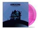 Coraline Original Motion Picture Soundtrack 2XLP Fuchsia Galaxy Vinyl Brand New