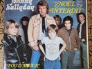 Trés Rare SP 45T Johnny Hallyday  / Pochette LISSE Recto-Verso PG 100, MINT