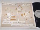French ONLY private Pressing Romaine & Christian Foison Cello Sonatas ED1 NM