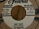THE MIDNIGHTERS - BABY PLEASE / OW-WOW-OO-WE, FEDERAL 12339, PROMO 45 RPM, 1958