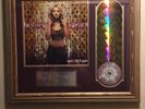 RIAA Rare Britney Spears - Oops... I Did It Again Sales Placard