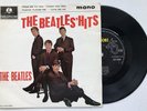 THE BEATLES' HITS - 45rpm Ep 1970’s Parlophone UK mono press with solid center