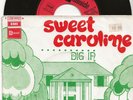 NEIL DIAMOND SWEET CAROLINE RARE 1969 SINGLE FROM FRANCE, AMAZING PIC SLEEVE
