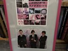Paul Weller / The Jam: fully signed set of signatures, mounted, frame and glazed