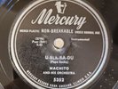 Machito And His Orchestra U-Bla-Ba-Du Gone City Mercury 5352 Latin 78 RPM HEAR