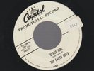 SCI-FI bw/ TEEN DEATHER 45 - EARTH BOYS - SPACE GIRL - HEAR - 1958 DJ CAPITOL