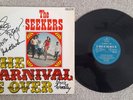 THE SEEKERS - THE CARNIVAL IS OVER - OZ COLUMBIA LP *AUTOGRAPHED* JUDITH DURHAM