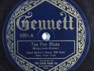 Jazz 78 LLOYD BARBER'S GREEN MILL ORCH Tee Pee Blues GENNETT 4851 HEAR 336