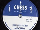 Rock & Roll 78 CHUCK BERRY Sweet Little Sixteen CHESS 1683 E-/V+ HEAR 262