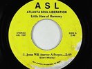 Sweet Soul Gospel 45 - Little Stars Of Harmony - Jesus Will Answer - ASL