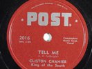 Zydeco Blues 78 CLIFTON CHENIER Tell Me POST 2016 V+HEAR 255