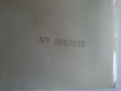 THE BEATLES WHITE ALBUM APPLE PCS 7067-8 POSTER 4 PHOTOS EMBOSSED NUMBERED 1968