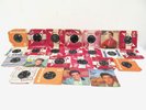 Elvis presley 7 inch vinyl records bundle of 24 tender mood jailhouse rock shep