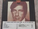 Songs Of Leonard Cohen 1967 LP Vinyl VG+ STRONG Mono Promo & Insert CL 2753