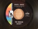 The Humane Society  Knock, Knock/Tip-Toe Thru The Tulips RARE  Psych Garage