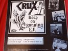 Crux / Crash* ‎– Keep On Running E.P. / Fight For Your Life , Vinyl, Punk, 1982