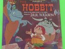 THE HOBBIT JRR TOLKIEN SOUNDTRACK OST LP  W/ BOOKPAGES DISNEY DISNEYLAND