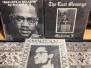 MALCOLM X Vinyls Ballots or Bullets, Talks to Young People, The Last Message