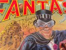 ELTON JOHN hand signed CAPTAIN FANTASTIC LP gatefold 1975