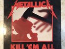 Metallica Kill ‘Em All 1983 OG Megaforce Press LP, Low VG+ Vinyl/VG+ Cover