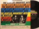 Santo & Johnny Lp The Beatles Greatest Hits On Canadian American - Vg+ / Vg++