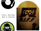 DZ Deathrays - R.I.F.F. LP Vinyl Record (Gold Coloured Vinyl) 