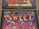 The Sweet Platinum Rare 1 & 2  Ltd Edition Metallic Silver Vinyl 2 x double LP